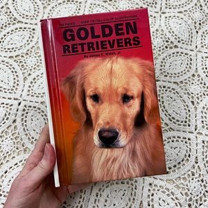 ⚠️ FREE if bundled | Golden Retriever hardcover